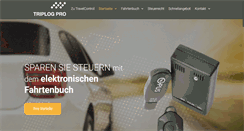 Desktop Screenshot of elektronisches-fahrtenbuch.com