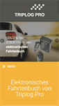 Mobile Screenshot of elektronisches-fahrtenbuch.com